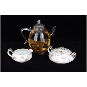 Sugar Bowl and Creamer Set France Limoges